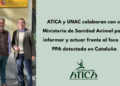 ATICA y UNAC colaboran con el Ministerio de Sanidad Animal para controlar el foco de PPA en Cataluña