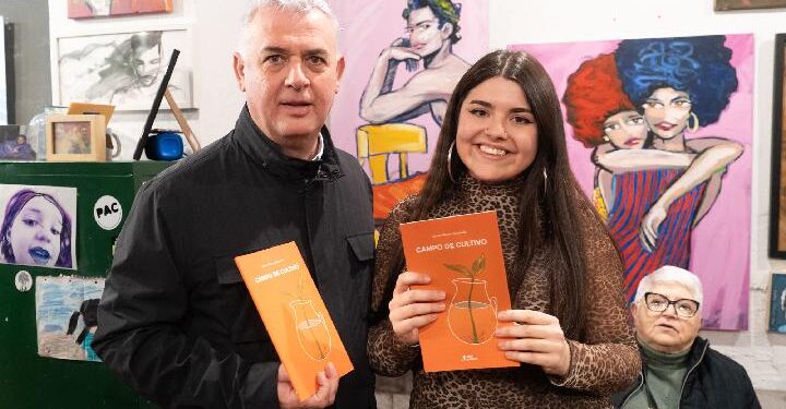 Camino Olivares Hernández presenta su primer libro "Campo de cultivo" en Madrid con el apoyo de José Luis Vega