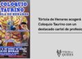 Tórtola de Henares celebra su 4º Coloquio Taurino con figuras del toreo y profesionales del sector