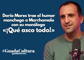 Darío Mares trae el humor manchego a Marchamalo con su monólogo «¡Qué asco todo!»