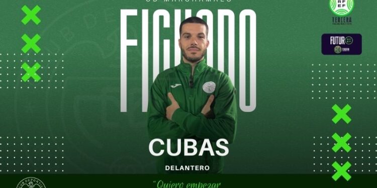 David Cubas, nuevo delantero del CD Marchamalo, y adiós a Alberto Silgado por motivos personales