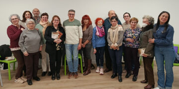 Diego Bris y su encuentro literario con el Club de Lectura en Castellano de Cabanillas del Campo