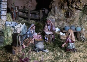 El Belén Monumental del Ayuntamiento de Guadalajara cuenta con un recorrido circular y más figuras que nunca