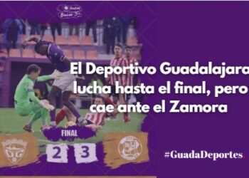El Deportivo Guadalajara pierde ante el Zamora y sigue en zona de descenso en la Primera RFEF