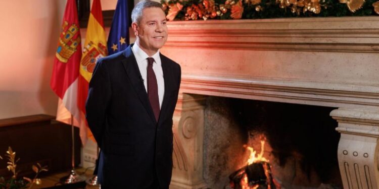 García-Page en su mensaje de Año Nuevo: Crecimiento, estabilidad y consenso para Castilla-La Mancha en 2026