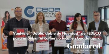 Vuelve el “Doble, doble de Navidad” de FEDECO para impulsar el comercio local en Guadalajara