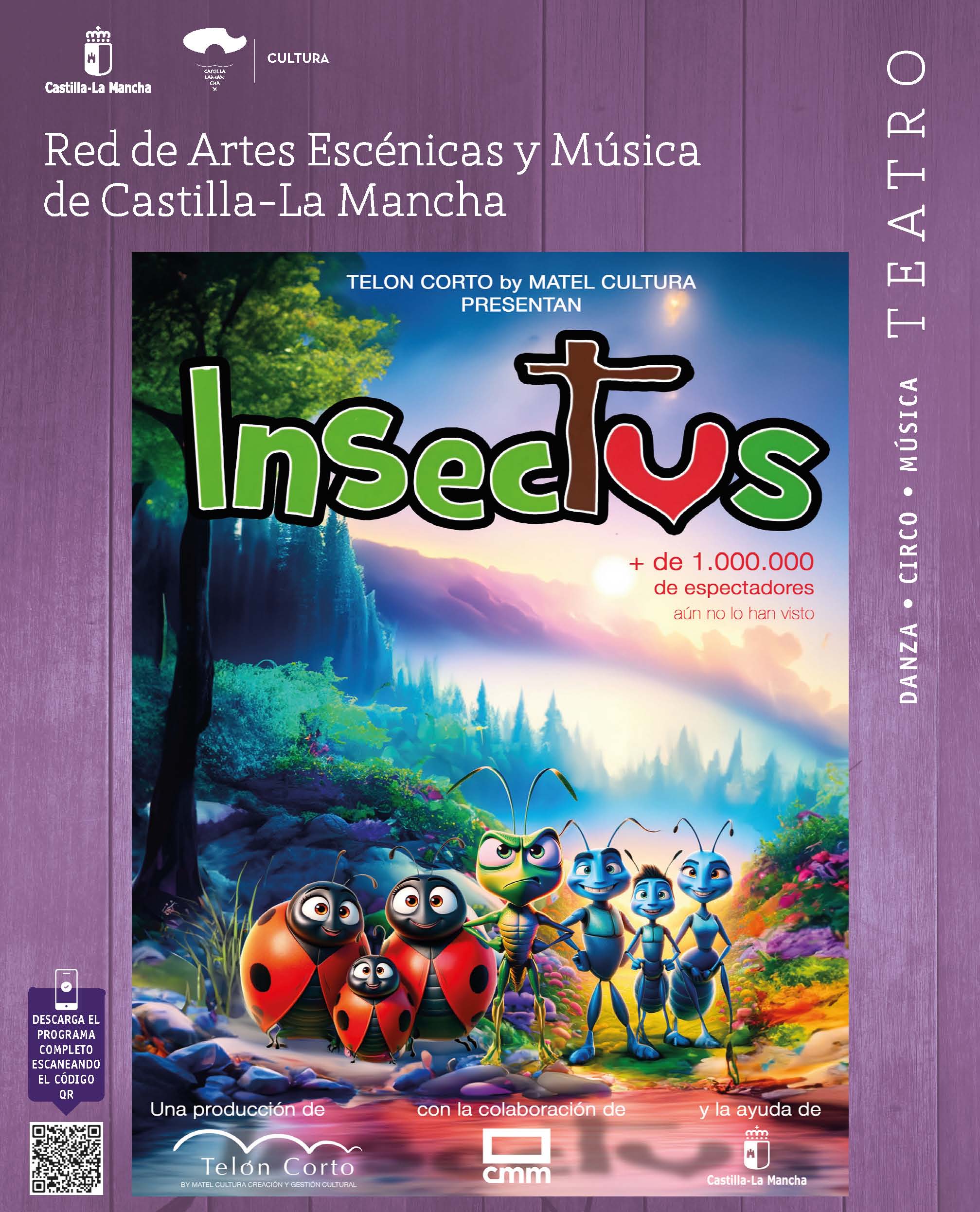 "Insectus" llega a Cabanillas del Campo: Un musical infantil lleno de aventuras y aprendizajes