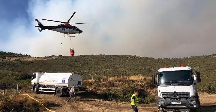 La Diputación de Guadalajara Destina 30.000 € a la Reparación de Caminos Afectados por el Incendio de la Sierra de Tamajón