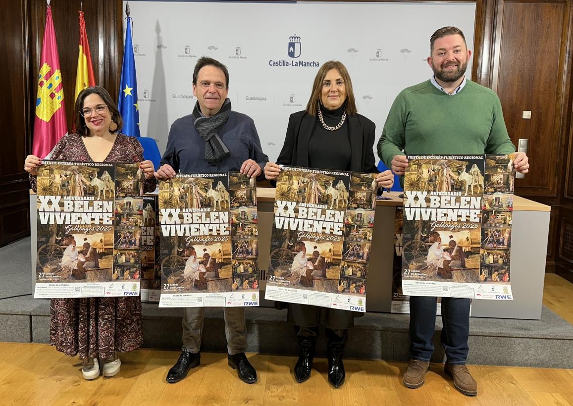 La Junta de Castilla-La Mancha Invita a Disfrutar del XX Aniversario del Belén Viviente de Galápagos