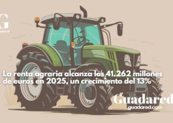 La renta agraria alcanza los 41.262 millones de euros en 2025, un crecimiento del 13%