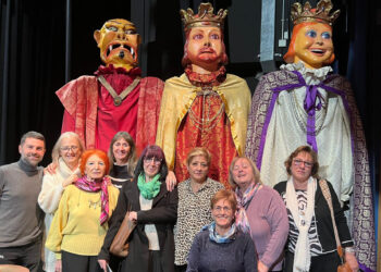 Los Gigantes de Cabanillas del Campo estrenan nuevos trajes en la Gala Lírica de La Campiña