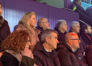 Ana Guarinos destaca la ejemplaridad de los guadalajareños en el histórico partido de Copa del Rey