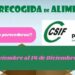 CSIF Guadalajara lanza campaña de recogida de alimentos para apoyar a familias vulnerables