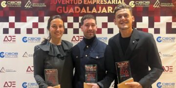 Juan Carlos Pajares gana el Premio Juventud Empresarial 2025 de AJE Guadalajara