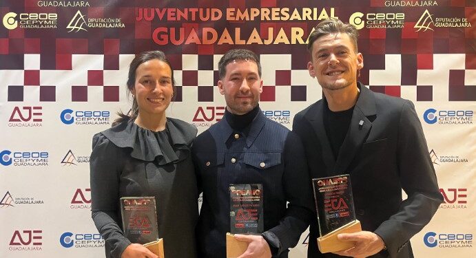 Juan Carlos Pajares gana el Premio Juventud Empresarial 2025 de AJE Guadalajara
