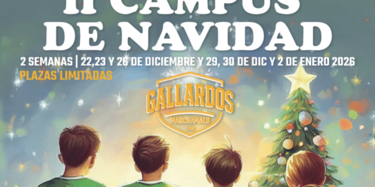Segunda edición del Campus de Navidad del CD Marchamalo 2025: fútbol, tecnificación y diversión para niños