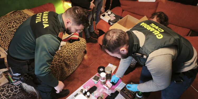 Operación Escitalopram | La Guardia Civil de Torrelaguna Desmantela Red de Tráfico de Drogas y Cultivo Ilegal de Marihuana