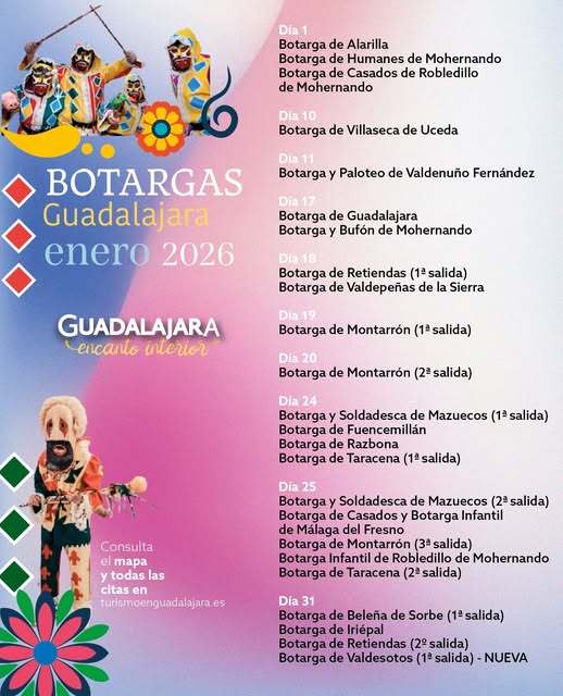 Programa · Ruta de las Botargas . Enero 2026