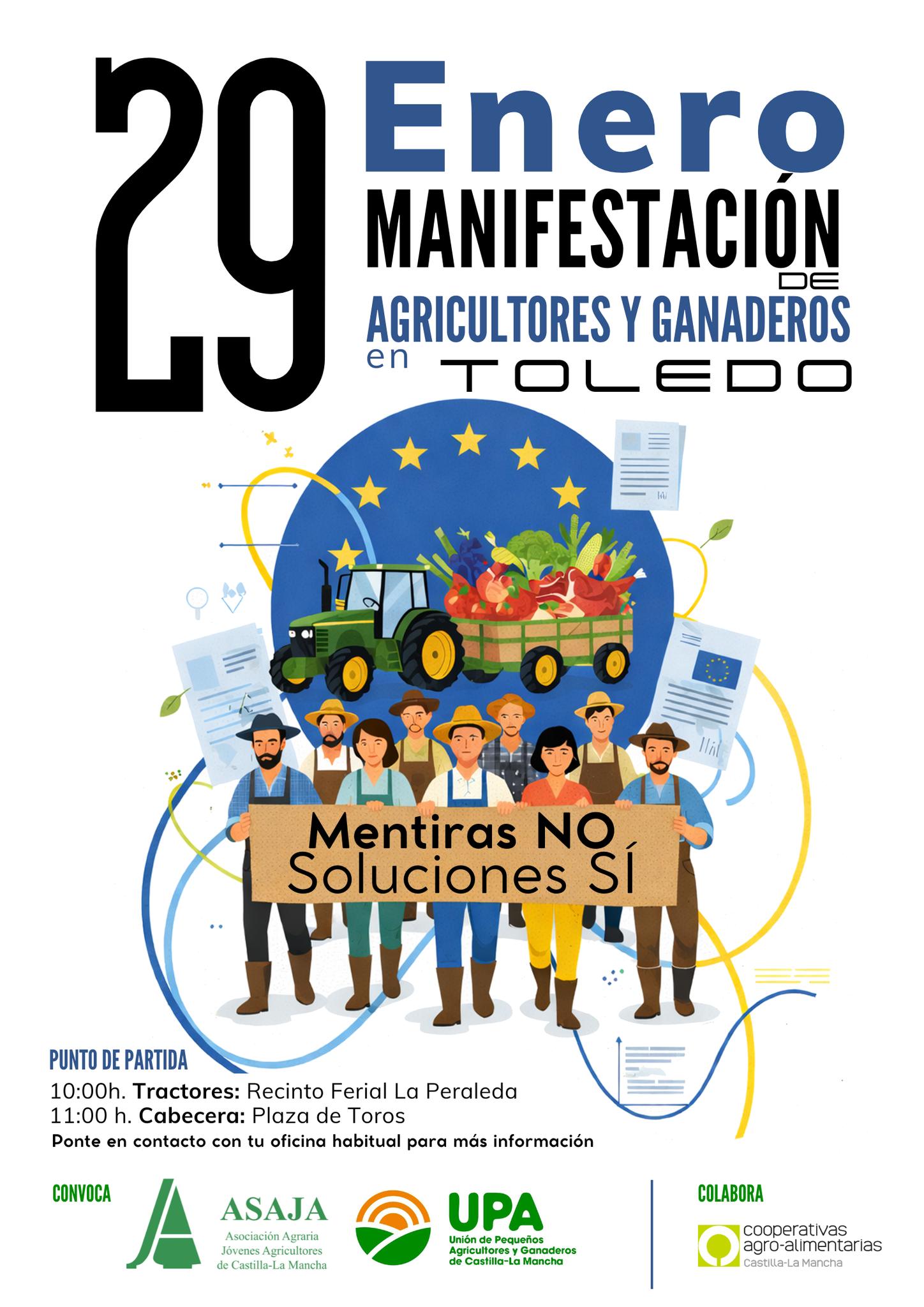 El 29 vuelven a las calles para defender el campo español