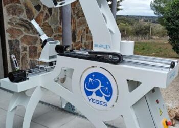 El Observatorio de Yebes (Guadalajara) estrena un celostato solar y un espectroscopio para visitas educativas
