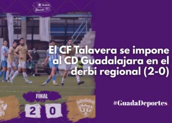 El CF Talavera se impone al CD Guadalajara en el derbi regional (2-0)
