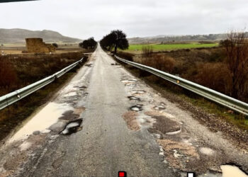 Román García Valenciano denuncia el abandono de la CM-2054, la “carretera de la vergüenza” de Illana