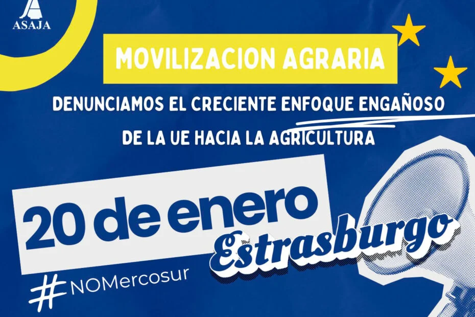 Los agricultores europeos mantienen las movilizaciones y convocan una protesta en Estrasburgo el 20 de enero