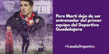 Pere Martí deja de ser entrenador del primer equipo del Deportivo Guadalajara
