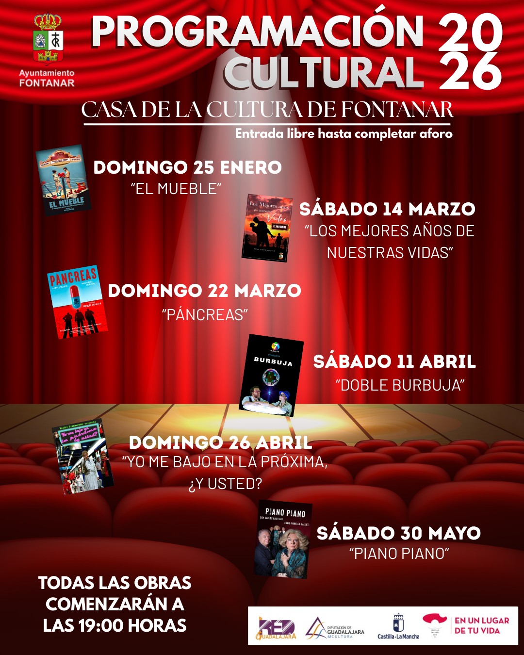 𝐄𝐥 𝐀𝐲𝐮𝐧𝐭𝐚𝐦𝐢𝐞𝐧𝐭𝐨 𝐝𝐞 𝐅𝐨𝐧𝐭𝐚𝐧𝐚𝐫 𝐩𝐫𝐞𝐬𝐞𝐧𝐭𝐚 𝐮𝐧𝐚 𝐚𝐦𝐩𝐥𝐢𝐚 𝐏𝐫𝐨𝐠𝐫𝐚𝐦𝐚𝐜𝐢𝐨́𝐧 𝐂𝐮𝐥𝐭𝐮𝐫𝐚𝐥 𝟐𝟎𝟐𝟔