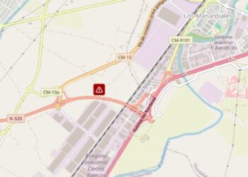 Accidente de tráfico en Guadalajara: 6 heridos leves, tres de ellos menores en la N-320