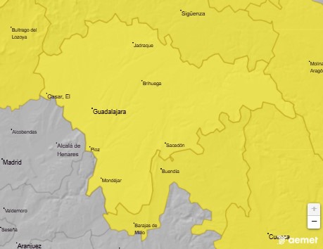 AEMET GUADALAJARA 23.1.26