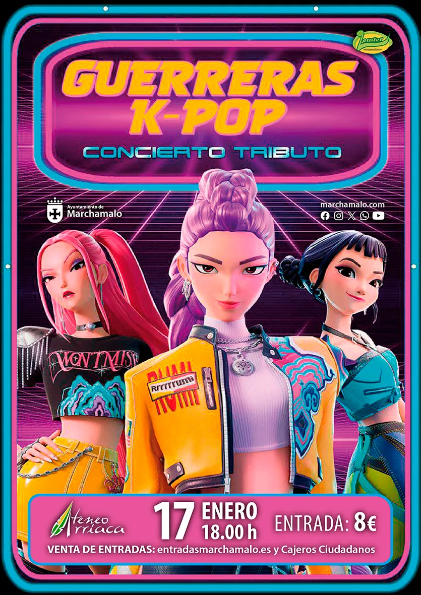 Tributo a las Guerreras K-Pop en el Ateneo Arriaca