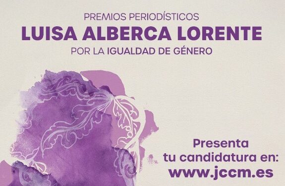 Convocado el VI Premio Periodístico Luisa Alberca Lorente por la igualdad de género en Castilla-La Mancha