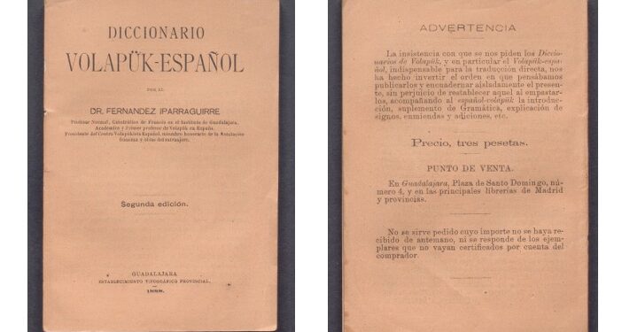 Diccionario Volapük–Español (1886): El Tesoro Lingüístico de Guadalajara que Unió a los Pueblos