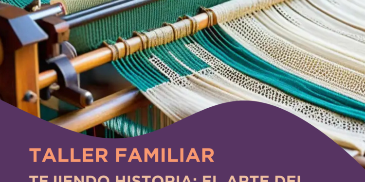 Taller familiar de telar en Guadalajara: tradición textil y patrimonio cultural en el Palacio de la Cotilla