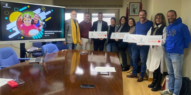 Cuatro centros educativos de Guadalajara se suman a la red de Centros Docentes Saludables