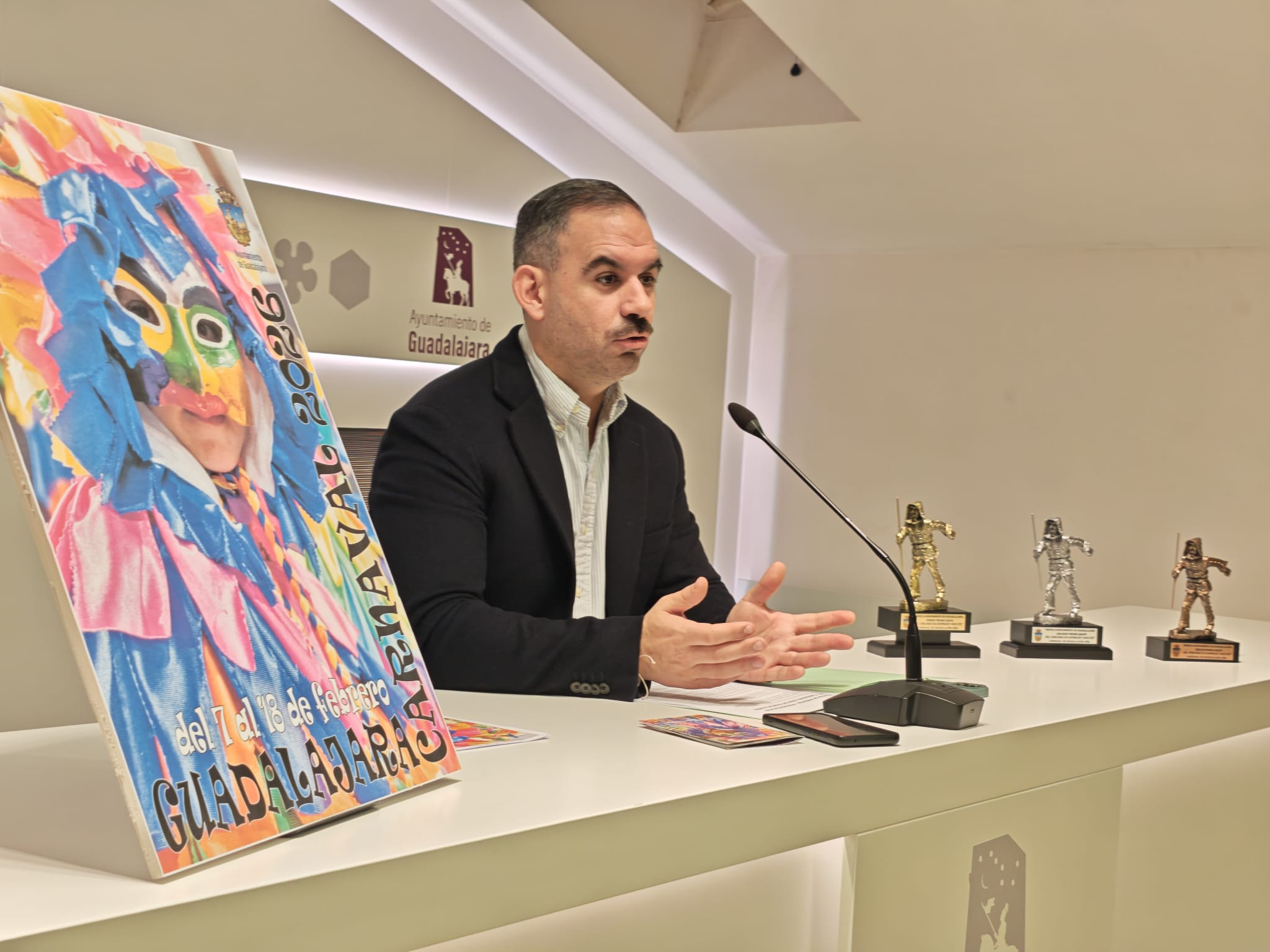 El Ayuntamiento presenta la programación del Carnaval 2026 en Guadalajara con tradición y novedades