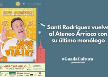 Santi Rodríguez en Marchamalo 2026: entradas para su monólogo en Ateneo Arriaca