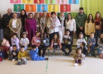 La alcaldesa de Guadalajara participa en la Ceremonia TEI del CEIP San Pedro Apóstol