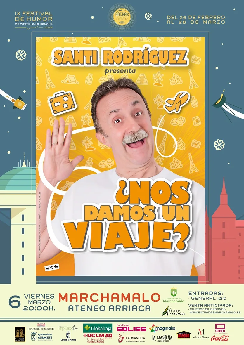 Santi Rodríguez en Marchamalo 2026