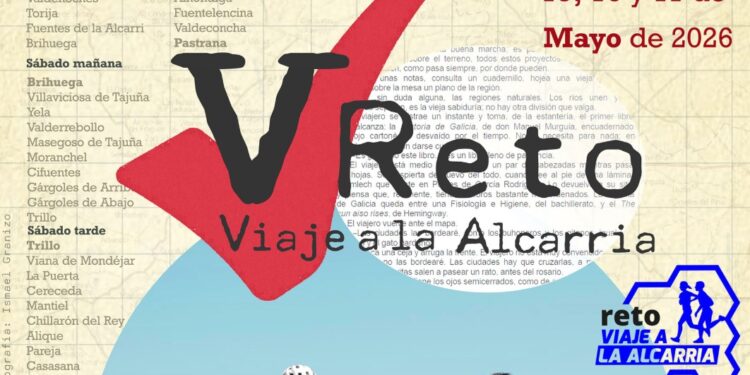 V Reto Viaje a La Alcarria 2026: Carrera por Equipos, Trail Running y Turismo Cultural en Guadalajara