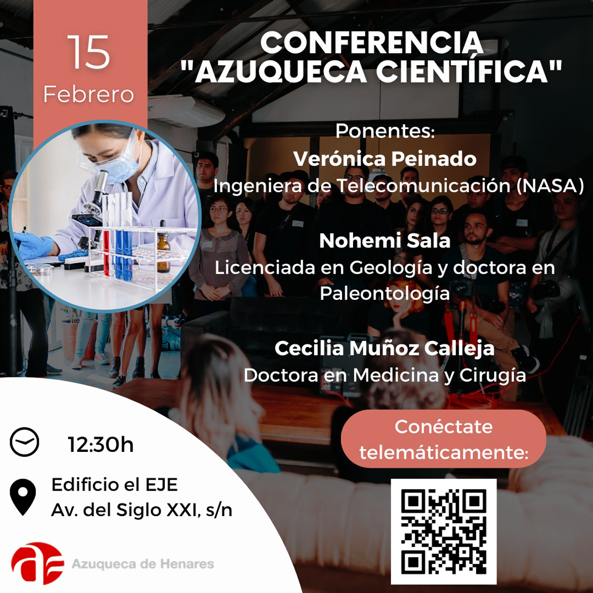 Este miércoles, tres mujeres científicas de Azuqueca participan en una ponencia en el EJE