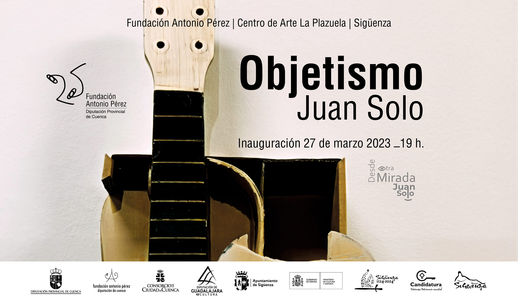 Fundación Antonio Pérez inaugura nueva sede en Sigüenza, localidad natal de Antonio Pérez