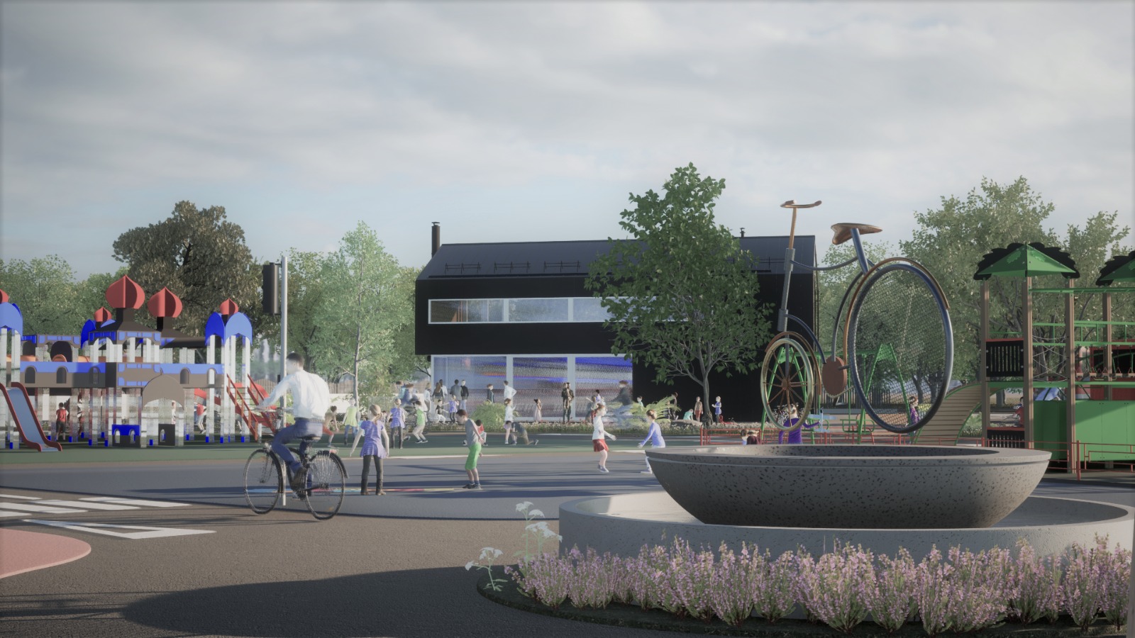 Alberto Rojo presenta el futuro Parque de Educación Vial para niños en Guadalajara