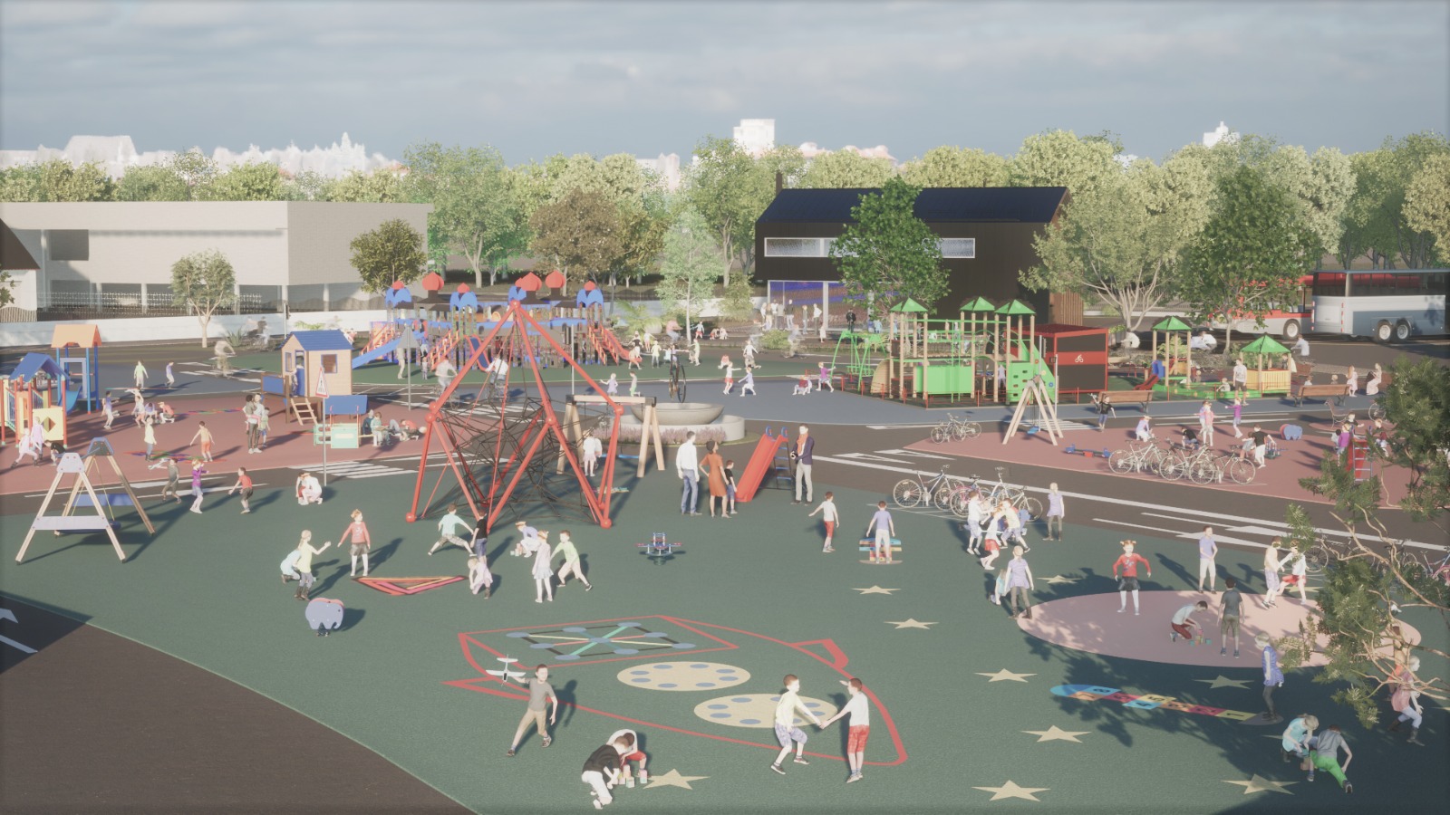 Alberto Rojo presenta el futuro Parque de Educación Vial para niños en Guadalajara