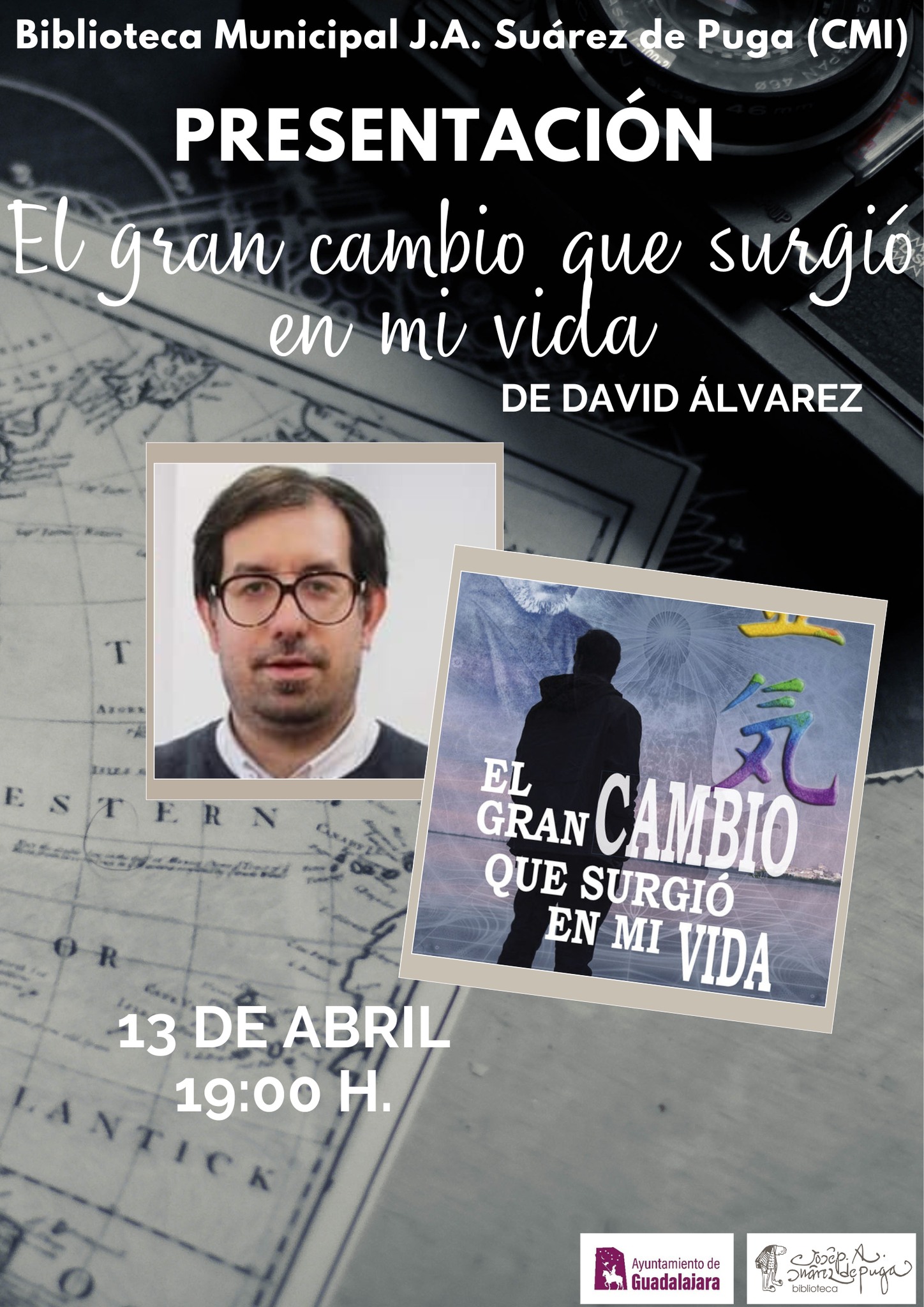 Actividades culturales en la Biblioteca JA Suárez de Puga de Guadalajara durante abril