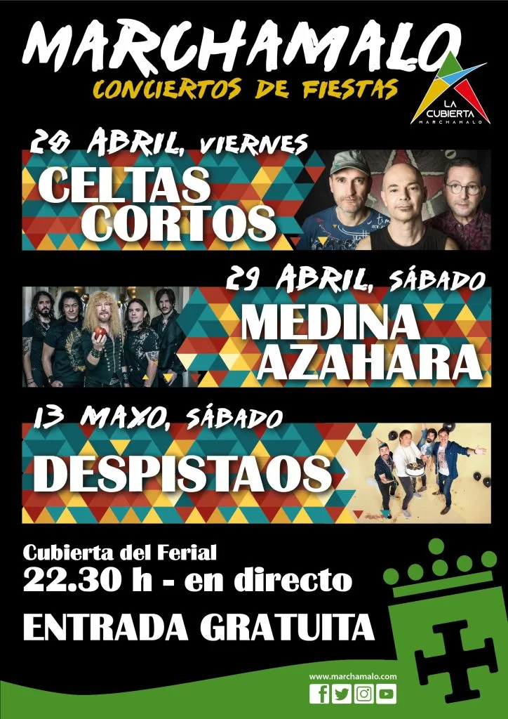 ¡Comienza la temporada de conciertos de primavera gratuitos en Marchamalo! ¡Disfruta de música, teatro y humor en vivo antes de las Fiestas Patronales!