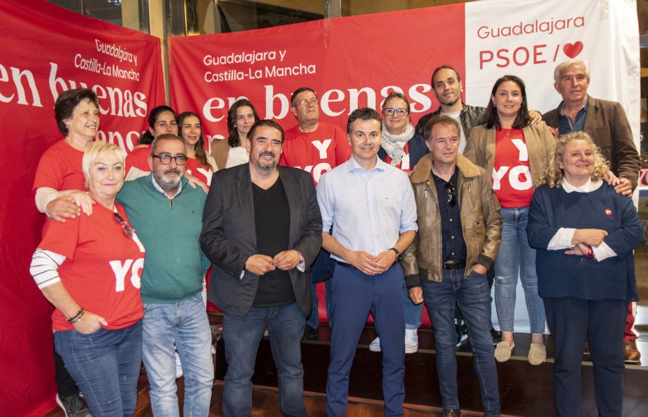 Acto electoral en Marchamalo: "Bellido defiende la sanidad de Page frente a los recortes y promesas incumplidas del PP en Guadalajara"