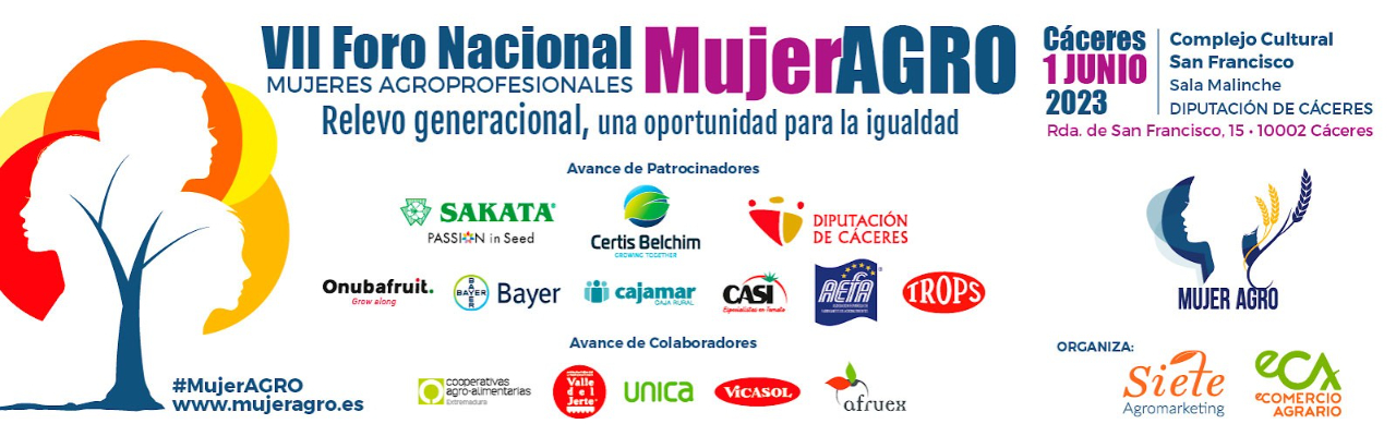 VII Foro Nacional MujerAGRO: Relevo Generacional, una Oportunidad para la Igualdad 