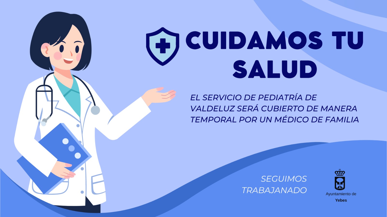 Medidas para abordar la ausencia de servicio de pediatría en Valdeluz: colaboración entre el Ayuntamiento de Yebes-Valdeluz y el centro médico de Horche